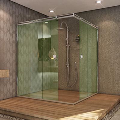 box de vidro na saude