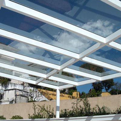 cobertura de vidro em campo belo