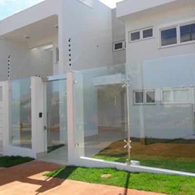 muro de vidro na saude